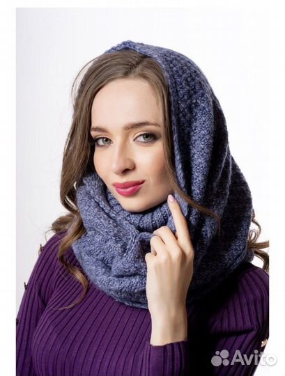 Снуд с горловиной