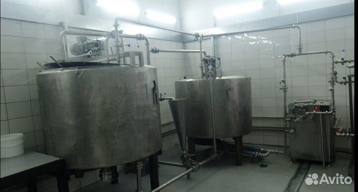Новый. Молочный цех. Работает на сухом молоке