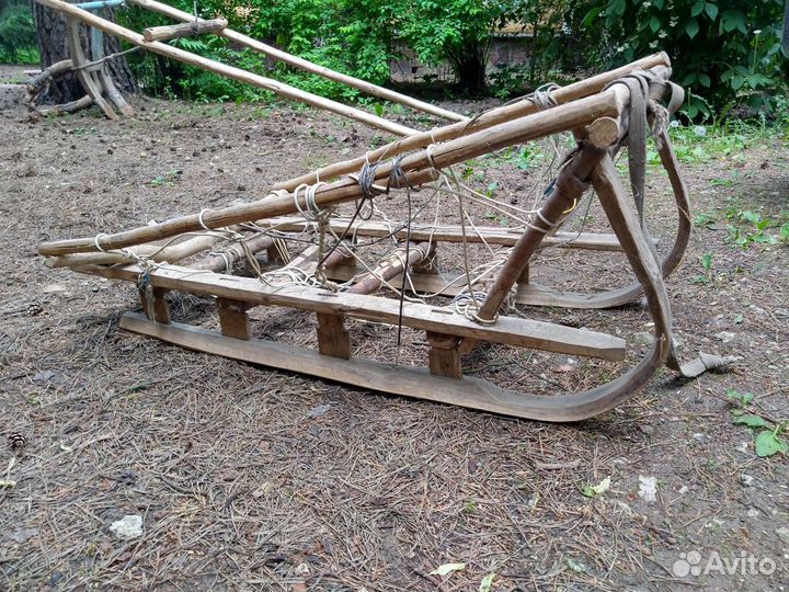 Соха,хомут,санки Винтаж