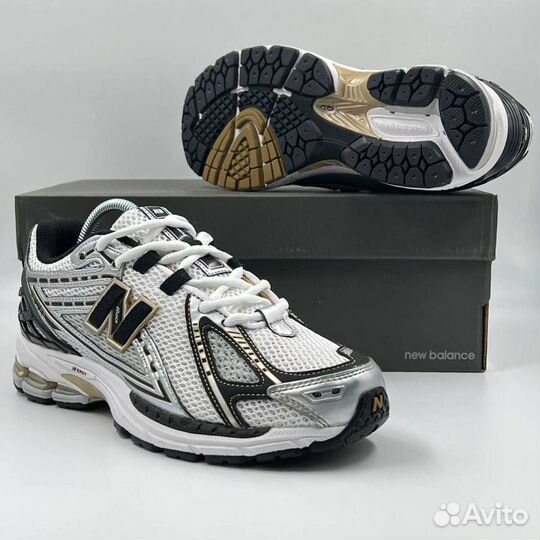 Кроссовки мужские New Balance 1906R White Gold