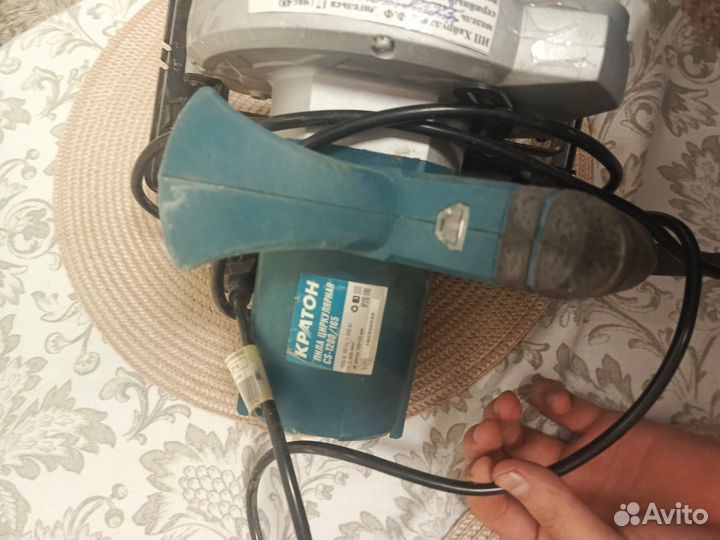 Пила циркулярная Кратон CS-1200/165