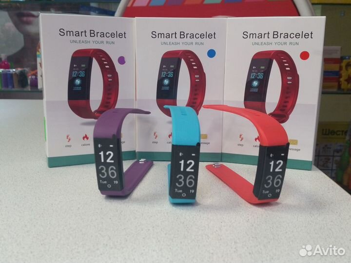 Фитнес-браслет Smart Bracelet 115 Plus. Новый