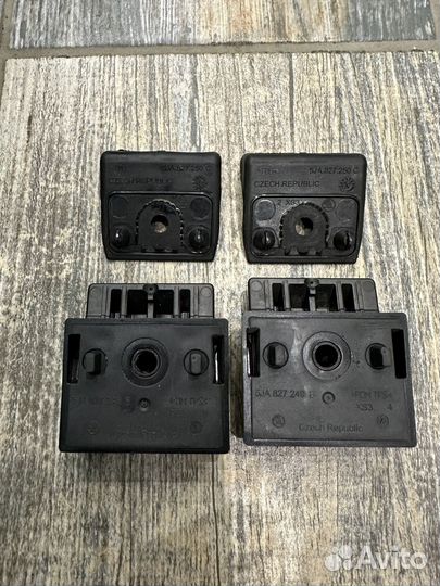 Упоры и ограничители крышки багажника на WV Polo