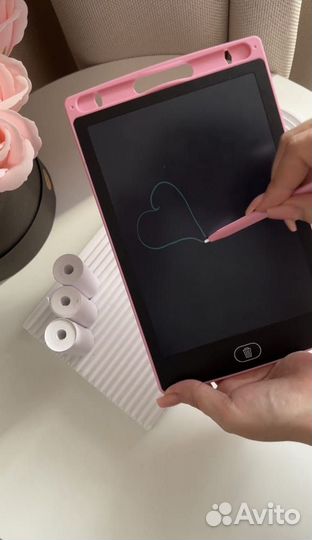 Мини Принтер в комплекте планшет для рисования