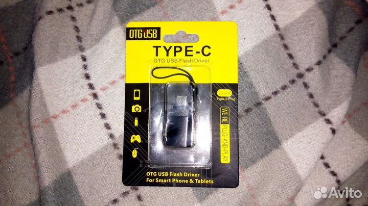 Адаптер переходник USB - Type C Для смартфона