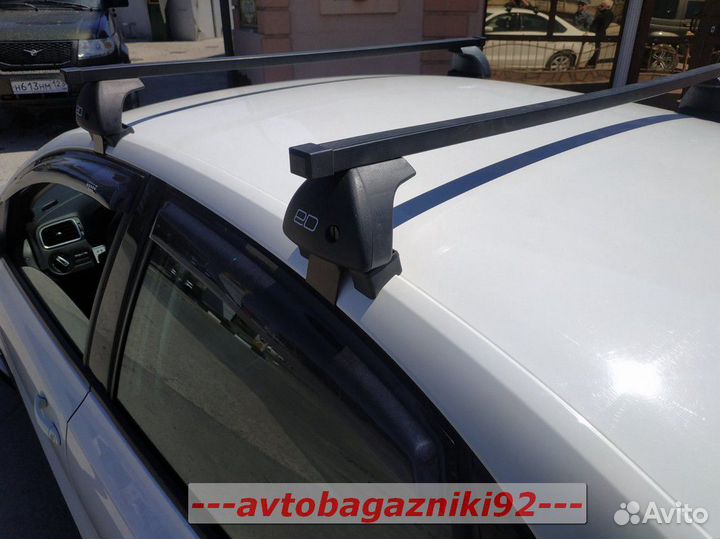 Багажник на крышу Honda Civic 4D sedan Евродеталь