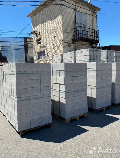 Пеплоблок М35 390х190х190