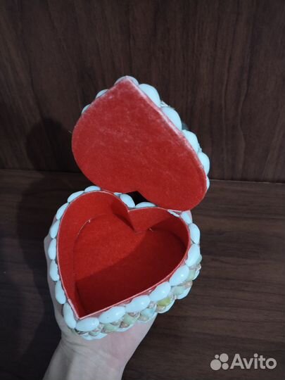 Шкатулка морская ракушки