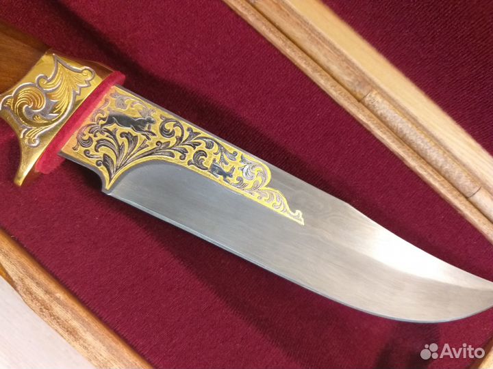 Нож охотничий, ручной работы
