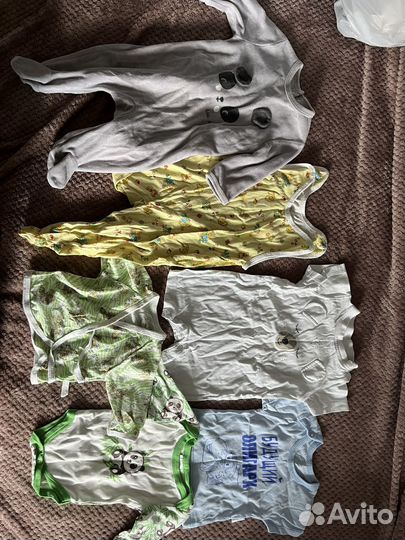 Детские вещи пакетом на мальчика 62 68
