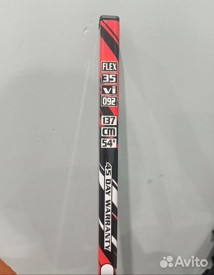 Клюшка хоккейная Wikkela ZAG Jr flex35, 137см