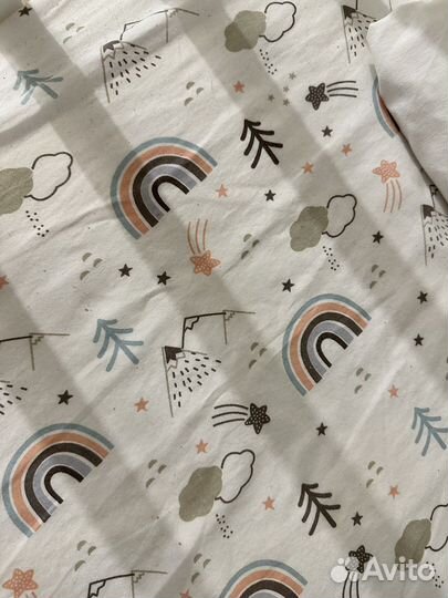 Простынь детская на резинке