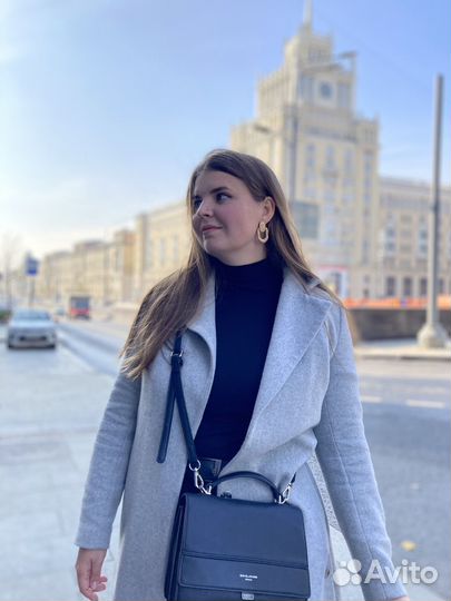 Пальто женское шерстяное Lime 48 размер