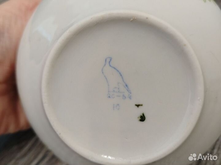 Посуда СССР сахарница