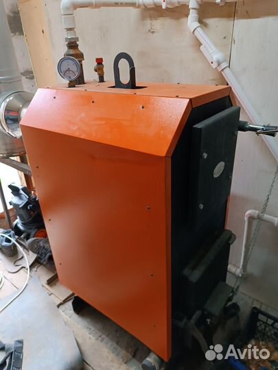 Твердотопливный котел длительного горения Flames