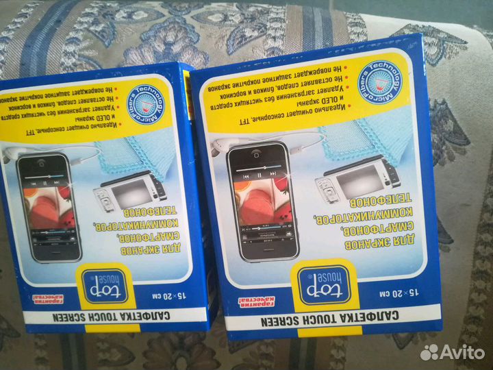 Салфетка для смартфонов, телефонов, очков