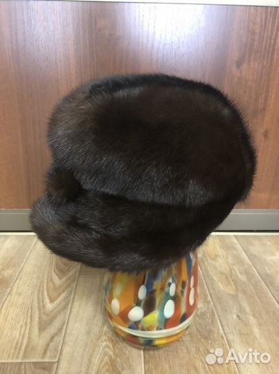 Норковая шапка женская 56-58
