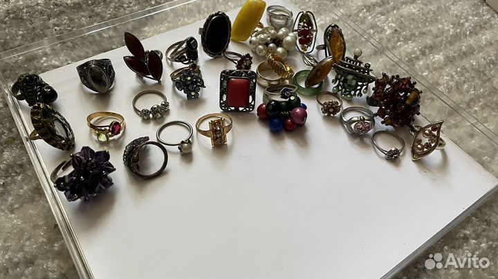 Бижутерия кольца женские