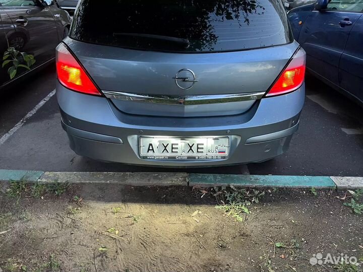 Подсветка номера на Opel Astra Vectra Corsa Tigra