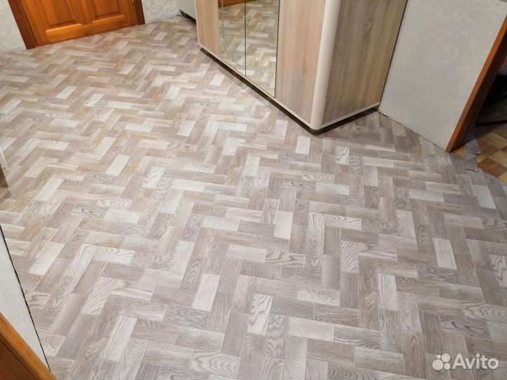 Укладка линолеума, ламината, ковролина