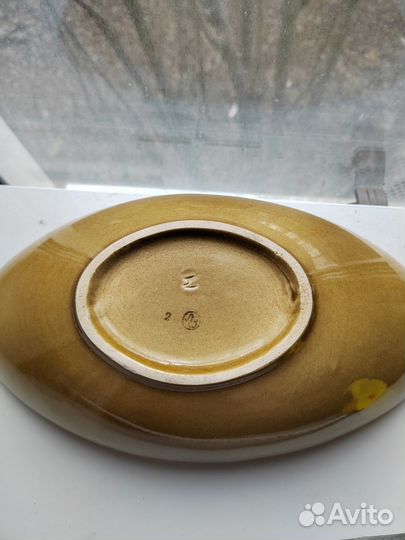 Блюдо керамика СССР