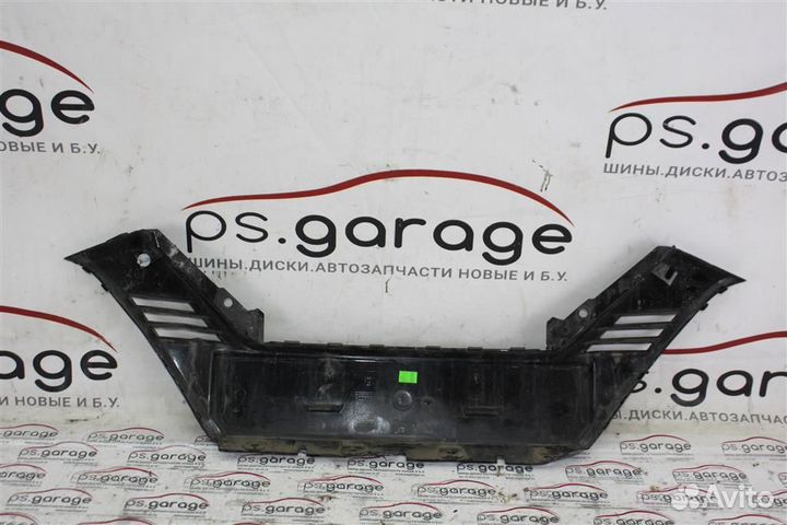 Накладка переднего бампера под номер Nissan Qash