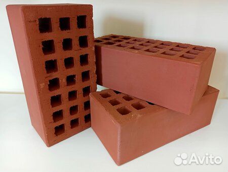 Кирпич облицовочный бордо керамический