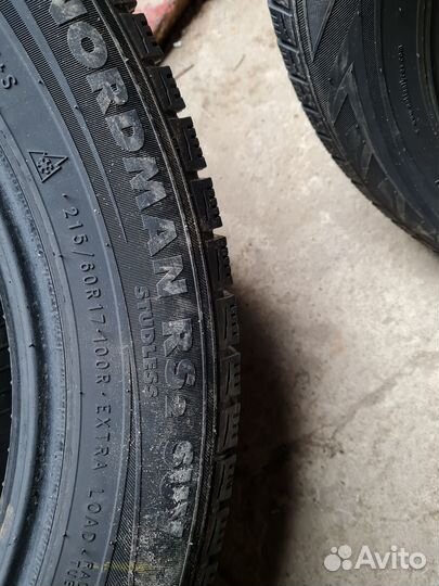 Зимние шины nokian nordman rs2 suv