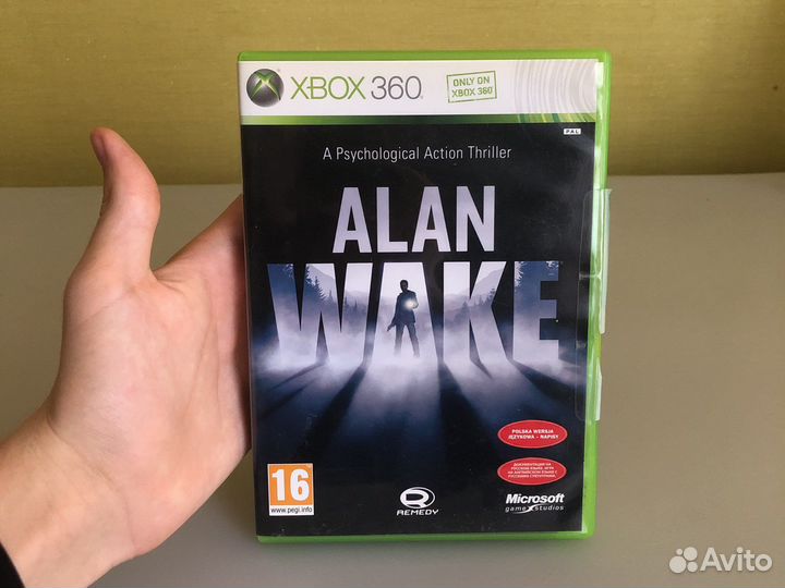 Диск на xbox360 alan wake