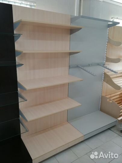 Стеллажи универсальные с задней стенкой лдсп