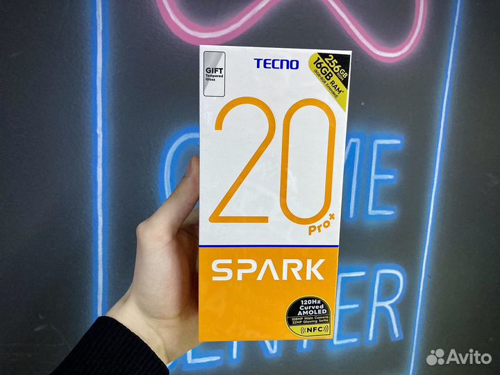 TECNO Spark 20 Pro+, 8/256 ГБ