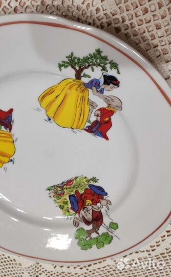 Детская тарелка СССР