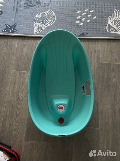 Ванночка для купания с горкой