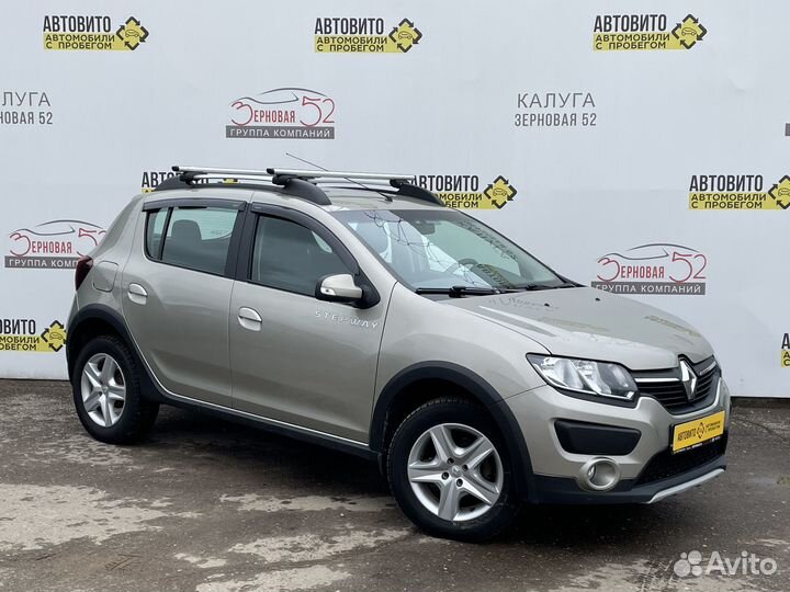 Renault Sandero Stepway 1.6 МТ, 2018, 107 048 км