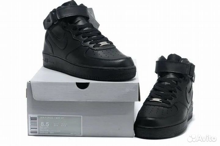 Nike Air force 1 mid black