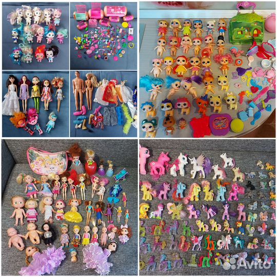 Куклы, лол, пони, пупси единорог, барби