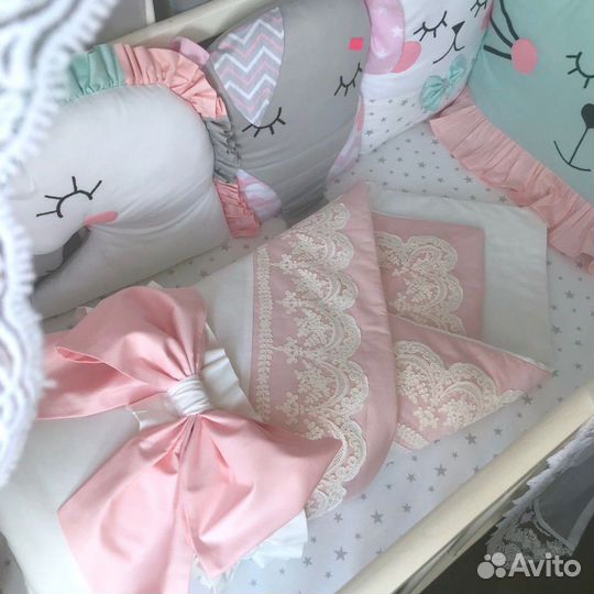 Бортики,Конверт на выписку, балдахин