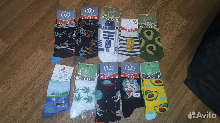 Креативные носки в ассортименте