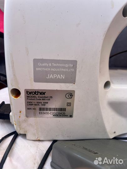 Швейная машинка brother