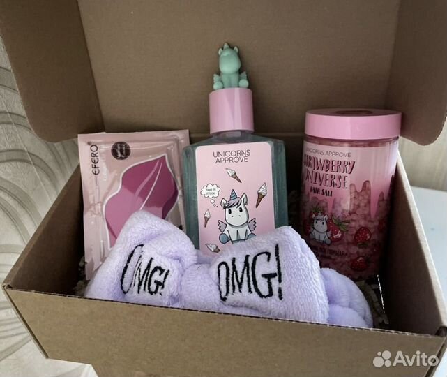 Подарочный набор косметики unicorns approve