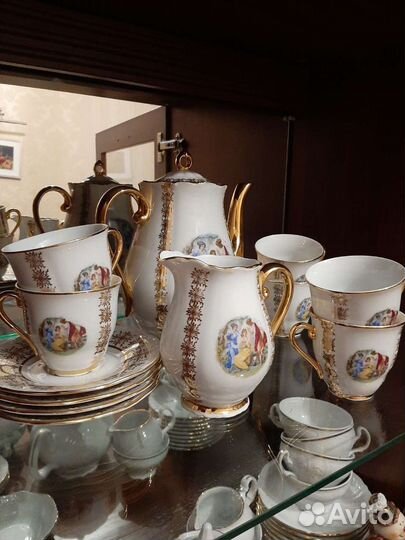 Кофейный сервиз чехословакия