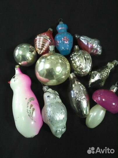 Елочные игрушки СССР одним лотом