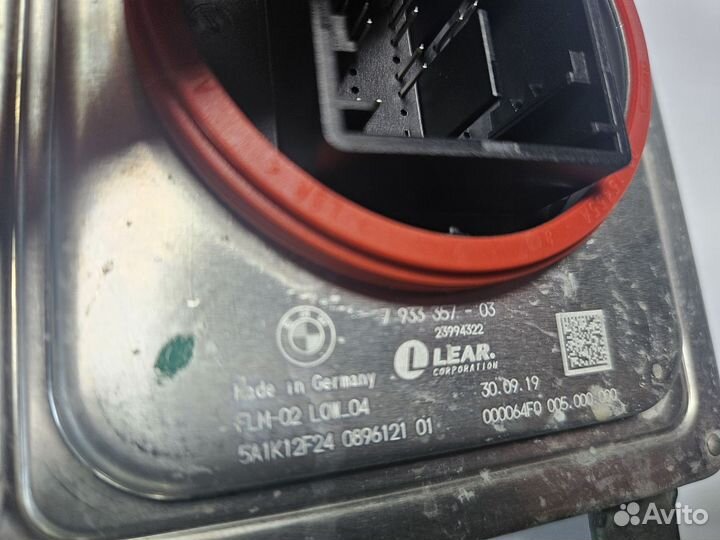 BMW 3 G20X5 F95 X6 F96 эбу фарой