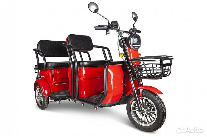 Электротрицикл Rutrike Экипаж