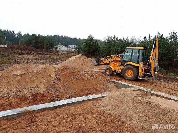 Песок для фундамента