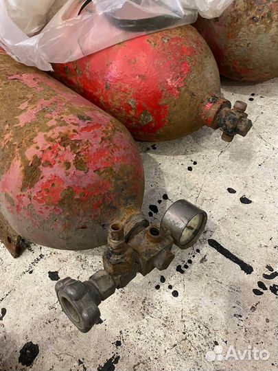 Газовые баллон на газель метан