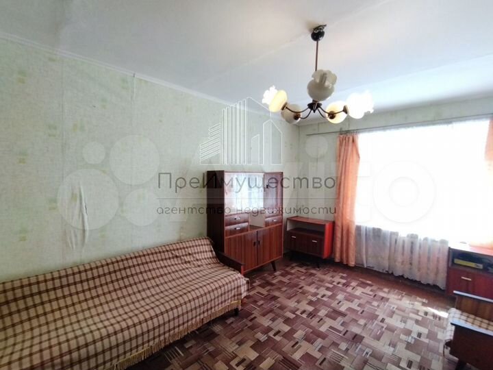 3-к. квартира, 50 м², 1/2 эт.