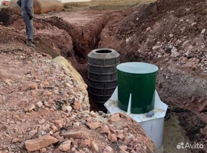 Автономная канализация. Монтаж септика под ключ