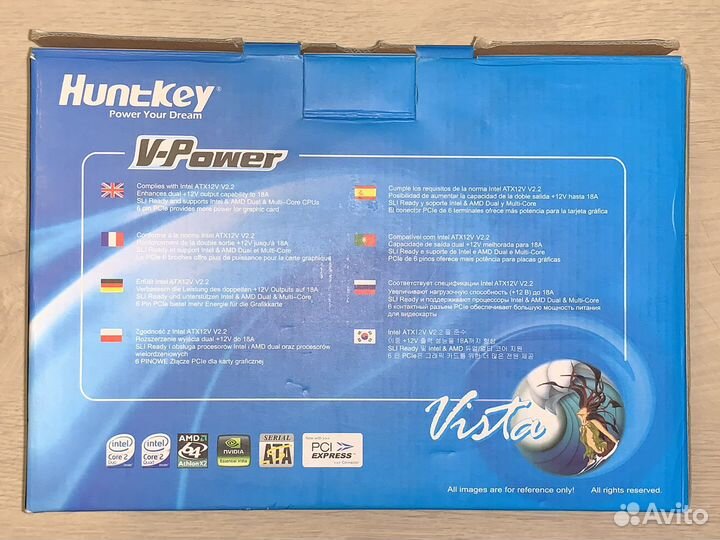 Блок питания HuntKey LW-6500HG 500W