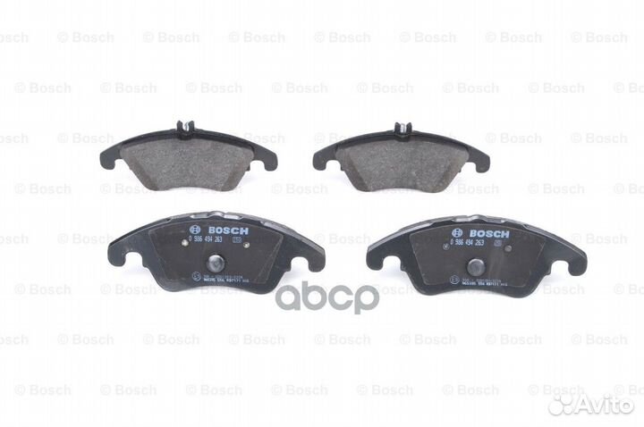 Колодки тормозные 0986494263 Bosch